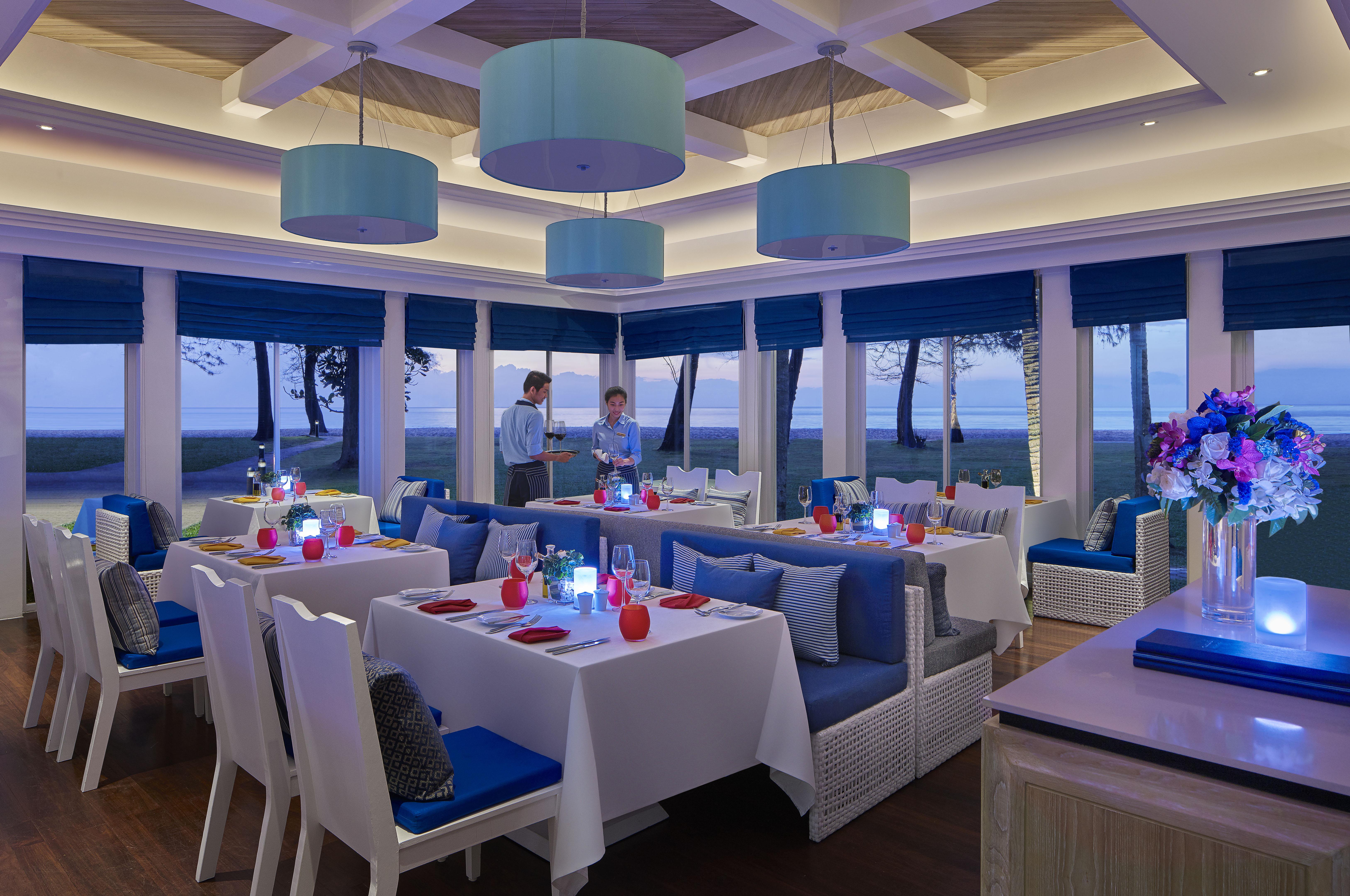 Dusit Thani Laguna Phuket Бангтао-Біч Екстер'єр фото The restaurant